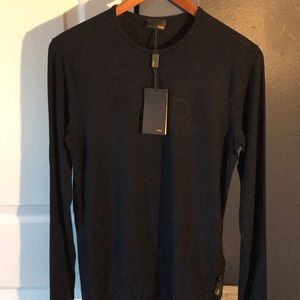 Size 46 (S, US) Fendi jersey long sleeve shirt.